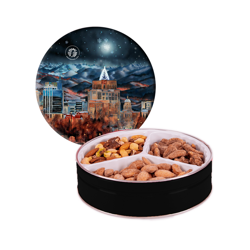 BOISE NIGHTSCAPE TIN • SMALL 3-SECTION