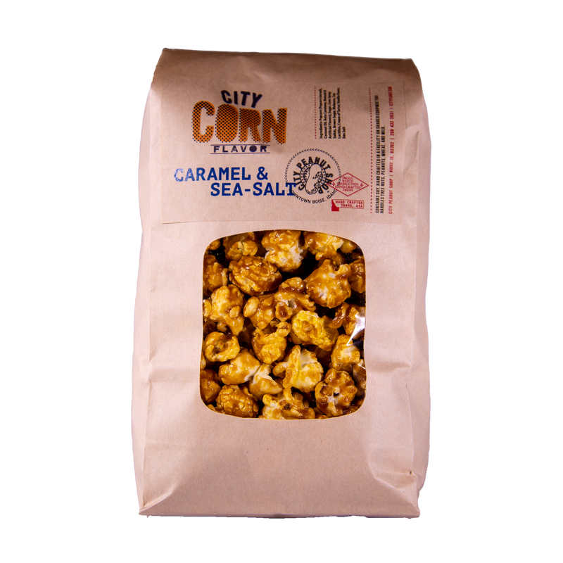 CARAMEL CORN • CARAMEL + SEA SALT