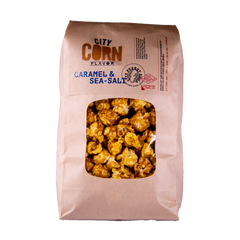 CARAMEL CORN • CARAMEL + SEA SALT