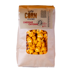 CITY CORN • CHEDDAR CAYENNE