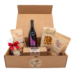 IDAHO NUTS+RED WINE GIFT BOX