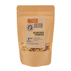 ROASTED SALTED BLANCHED PEANUTS