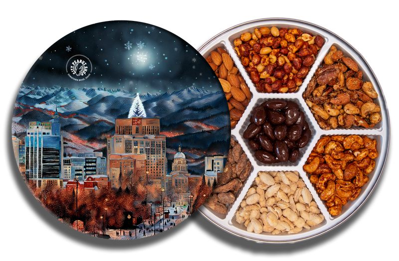 BOISE NIGHTSCAPE TIN • LARGE 7 SECTION